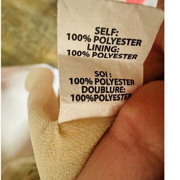 RAMY BROOK Brown Crepe Hourglass V-Neck Smocked Waist Preslie Dress Size XL - Picture 10 of 14